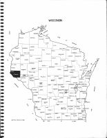 Wisconsin State Map, Pierce County 1985